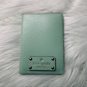 Kate Spade Passport Holder - Mint